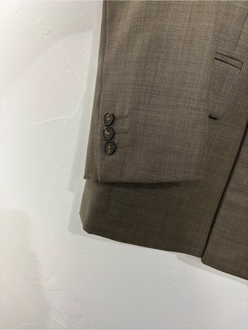 Vito Rufolo Reda Supercento Italy Men's Double Breasted Sport Coat Blazer Jacket